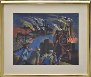 GOTTLIEB Harry 1895-1992,Another Day,1930,Hood Bill & Sons US 2024-01-16