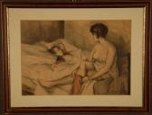 GOTTLOB Fernand Louis 1873-1935,NUDI FEMMINILI,Viscontea Casa d'Aste IT 2016-06-23