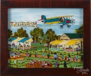 GOTTSHALL David W,landscape of the Kutztown Folk Festival,1994,Pook & Pook US 2015-12-09