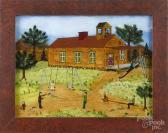 GOTTSHALL David W,landscape with schoolhouse,Pook & Pook US 2015-12-09