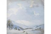 GOTZE Karl A 1887,Riesengebirge im Winter,1944,Mehlis DE 2015-08-27