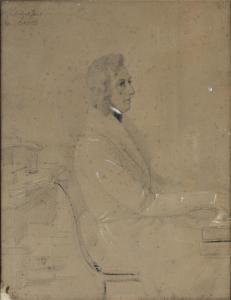 GOTZENBERGER JAKOB 1800-1866,FRÉDÉRIC CHOPIN AU PIANO,1838,Sotheby's GB 2012-10-16
