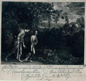 GOUDT Hendrick 1582-1630,Tobias and the Angel ('The large Tobias'),1613,Christie's GB 2009-09-16