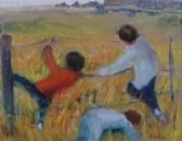 GOUGH Genevieve,Children in the Field,Theodore Bruce AU 2013-07-17