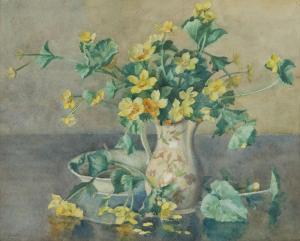 GOULD David 1871-1952,STILL LIFE FLOWERS,Ross's Auctioneers and values IE 2023-11-08