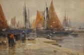 GOULD GREEN David 1854-1917,Busy Harbour,David Duggleby Limited GB 2020-08-01