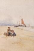 GOULD GREEN David 1854-1917,Fishermen on the beach,Bellmans Fine Art Auctioneers GB 2022-09-06