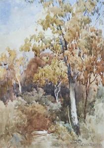 GOULDSMITH Edmond, Edward 1852-1934,Tree Study,International Art Centre NZ 2010-03-29