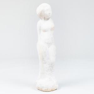 GOULET Lorrie H 1925,Standing Figure,Stair Galleries US 2022-05-05