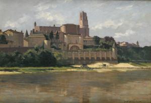 GOULINAT Jean Gabriel 1883-1972,La cathédrale d'Albi,Etienne de Baecque FR 2023-03-31