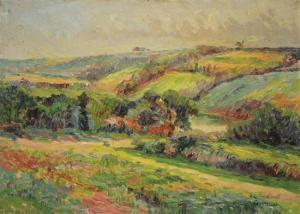 GOURDAULT Pierre 1880-1915,Landscape,Matsa IL 2017-02-23