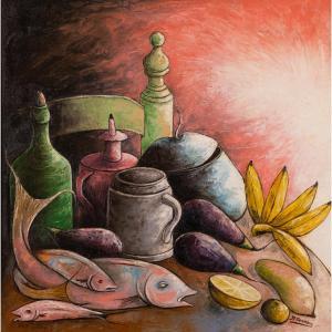 GOURGUE Jacques Enguerrand 1930-1996,Sans titre (Nature morte),Piasa FR 2022-11-09