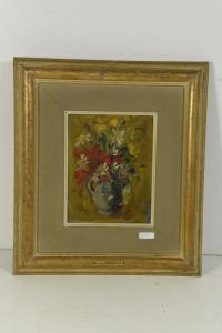 GOVAERTS Jean 1898-1985,Peinture de Fleurs,Rops BE 2021-06-06