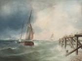 GOVERS B.J 1836-1917,Marine painting,1897,Kaupp DE 2012-12-08