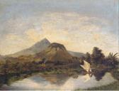 GOVERTUS DE MAN Johannes,'Fedir River, Atjeh': a river landscape in the Dut,Christie's 2003-05-08