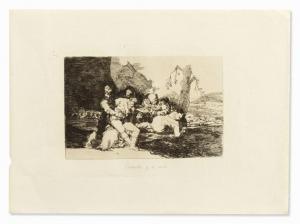 GOYA Y LUCIENTES Francisco 1746-1828,Curarlos, y á otra,1810,Auctionata DE 2016-03-01