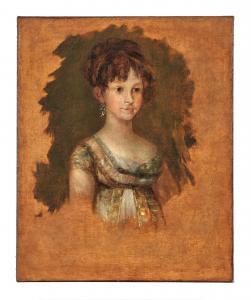 GOYA Y LUCIENTES Francisco 1746-1828,Portrait-sketch of the Infanta María Isabel (,Palais Dorotheum 2024-04-24