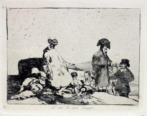 GOYA Y LUCIENTES Francisco 1746-1828,“Si son de otro linaje” Capricho,Goya Subastas ES 2009-07-09