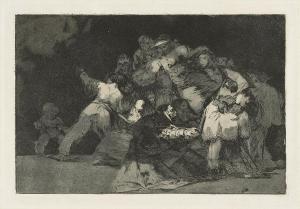 GOYA Y LUCIENTES Francisco,Unas de Gato y Habito de Beato,c.1824,Swann Galleries 2024-04-18