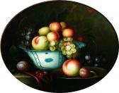 GOZZINS J,Still life of grapes, peaches, plums andapricots in a bowl,Bonhams GB 2008-12-12