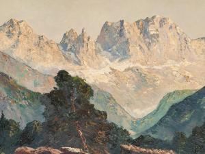 gräbone arnold 1892-1981,View on the Catinaccio,1930,Auctionata DE 2014-01-24
