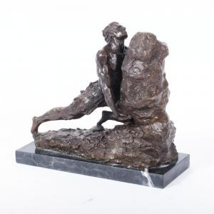 GRéGOIRE Emile 1871-1948,The Myth of Sisyphus,Ripley Auctions US 2023-04-29