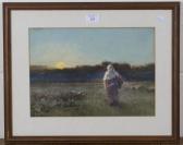 GRÖNE Ferdinand E 1800-1900,Worker returning Home after Her Toil,Tooveys Auction GB 2020-10-28