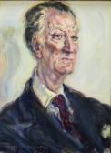 GRABHORN Engel Irma 1910-2003,A portrait of a gentleman,1981,Bonhams GB 2005-11-20