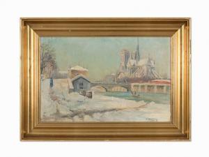 GRABOVSKY IVAN MIKHAILOVICH 1878-1922,Notre Dame,1910,Auctionata DE 2016-12-06
