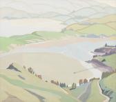 GRACE FIFE Ivy 1905-1976,Landscape with Lake,Leonard Joel AU 2016-05-03