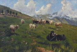 GRADY Napoleone Luigi 1860-1949,Alti pascoli (Camaggiore),Meeting Art IT 2013-10-12