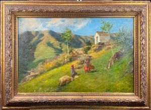 GRADY Napoleone Luigi 1860-1949,Pastorelle,Il Ponte Casa D'aste Srl IT 2024-06-11