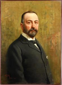 GRADY Napoleone Luigi 1860-1949,Ritratto di gentiluomo,1899,Cambi IT 2024-02-29