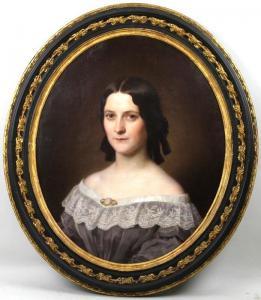 GRAEF Gustav 1821-1895,portrait of a lady,1860,Batemans Auctioneers & Valuers GB 2017-06-03