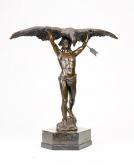 Graefner Ludwig 1800-1900,A bronze figure of 'The Eagle Bearer',Bonhams GB 2008-09-30