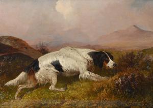Graeme Roe Colin 1857-1910,A PAIR OF GUN DOGS,1899,Dreweatts GB 2023-10-18