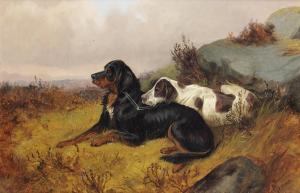 Graeme Roe Colin 1857-1910,Setters on a moor,Bonhams GB 2014-02-12