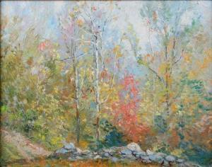 GRAF Carl C 1890-1947,Fall Landscape,Wickliff & Associates US 2020-12-06