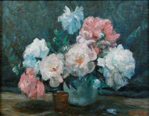 GRAF Carl C 1890-1947,Peonies,Wickliff & Associates US 2020-12-06