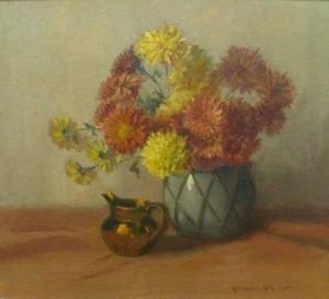 GRAF Geneviève Goth 1890-1961,Chrysanthemums,Wickliff & Associates US 2021-11-20
