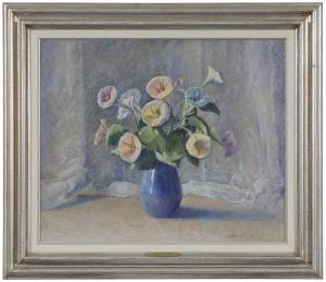 GRAF Geneviève Goth 1890-1961,Morning Glories,Brunk Auctions US 2018-03-23