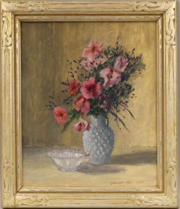 GRAF Geneviève Goth 1890-1961,Petunias and ironweed,CRN Auctions US 2018-01-14