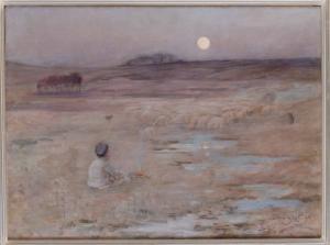 GRAF Paul 1866-1903,Lever de Lune,1890,Lilla Bukowskis SE 2008-06-16