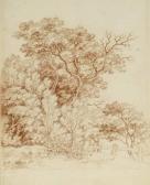GRAFF Carl Anton 1774-1832,Studie einer Baumgruppe bei einer Weide,Galerie Bassenge DE 2008-05-30