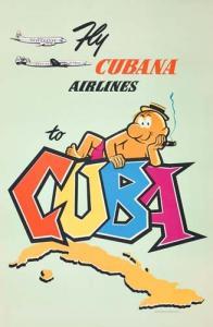 GRAFF HARRY W,FLY CUBANA AIRLINES,1953,Swann Galleries US 2007-11-12
