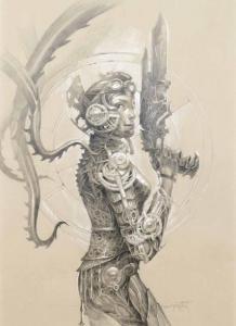 GRAFFET Didier,Lady Steampunk,Neret-Minet FR 2016-11-26