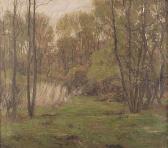 GRAFTON Robert Wadsworth 1876-1936,An Indiana Forest Landscape,Neal Auction Company US 2003-02-08
