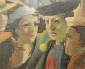 GRAHAM Alexander,The Gossips,1950,Fieldings Auctioneers Limited GB 2018-10-20