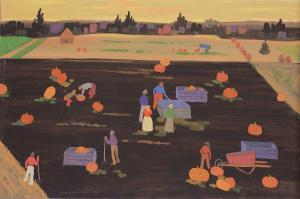 GRAHAM Colin 1800-1900,A Good Year for Pumpkins,1998,Levis CA 2021-11-07