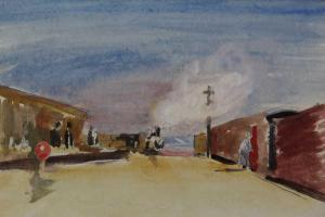 GRAHAM DRYDEN ROBERT ALEXANDER 1875-1945,Walton-on-the-Naze Railway Station,Reeman Dansie 2020-09-29